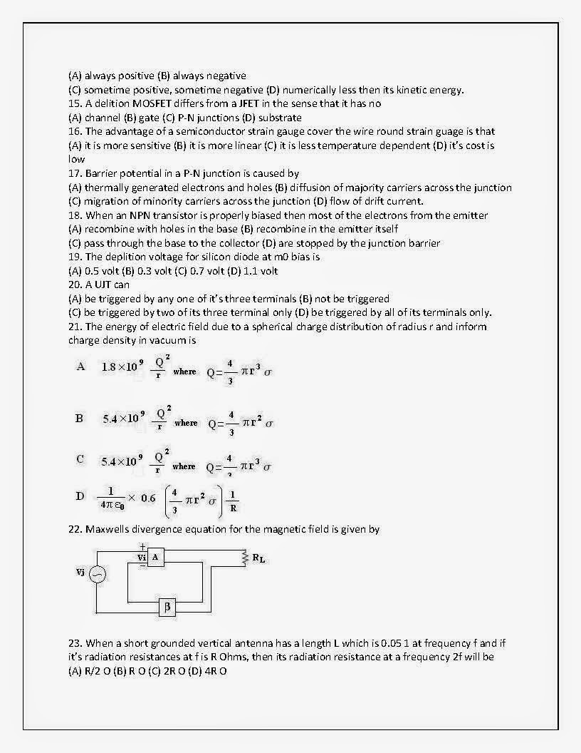 bsnl jto question papers with answers